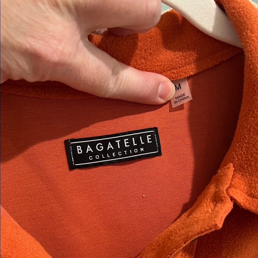 Orange Utility Jacket - Picture 4 of 5